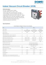 Dowei Electric Indoor Vacuum Circuit Breaker (VCB) VN-2