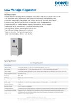 Dowei Electric Low Voltage Regulator SBW-2