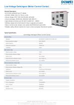 Dowei Electric Low Voltage Switchgear MNS-2