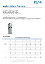 Dowei Electric Medium Voltage Regulator VR-2