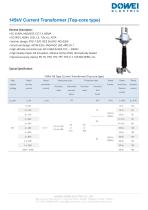 Dowei Electric Oil Type Current Transformer LVB1-36,LVB1-72.5,LVB1-123,LVB1-145,LVB1-245-11