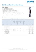 Dowei Electric Oil Type Current Transformer LVB1-36,LVB1-72.5,LVB1-123,LVB1-145,LVB1-245-2