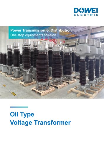 Dowei Electric Oil Type Voltage Transformer JDCF-245,TYD36