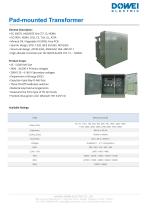 Dowei Electric Pad-mounted Transformer ZGS-2