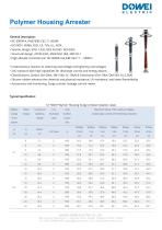 Dowei Electric Polymer Housing Arrester YHW-2