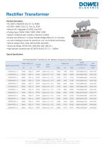 Dowei Electric Rectifier Transformer ZSSP-2