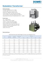 Dowei Electric Substation Transformer SST-2