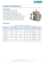 Dowei Electric Traction Transformer S-QY-2