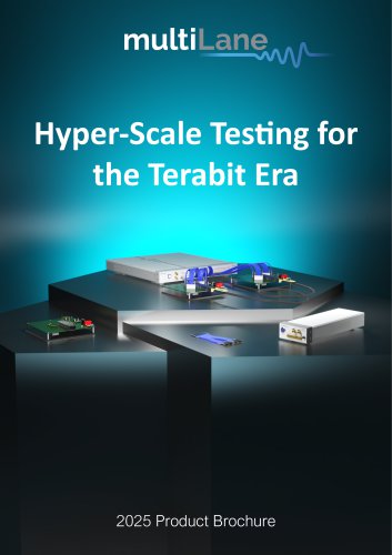 Hyper-Scale Testing for the Terabit Era