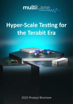 Hyper-Scale Testing for the Terabit Era - 1