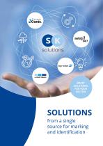 SOLUTIONS from a single source for marking and identification - 1