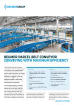 BEUMER PARCEL BELT CONVEYOR-1