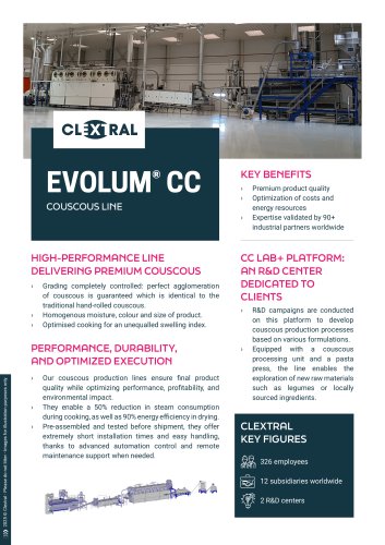 EVOLUM&reg; CC COUSCOUS LINE