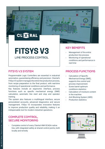 FITSYS V3 LINE PROCESS CONTROL