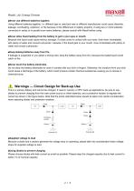  Safety Instructions_Coin Type Lithium Manganese Dioxide Batteries (CR) -2