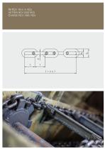 Chains and chain components for chain elevators-8