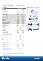 Genie® S® -45 XC™ & S-45 TraX™-1