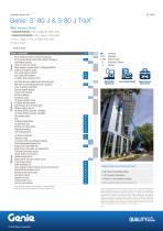 Genie® S®-80 J & S-80 J TraX™-2