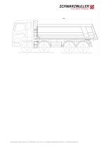 Aluminium segment tipper body for 4A truck-5