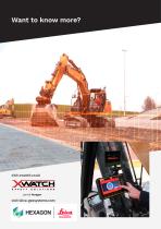 XW5 Series  Rated Capacity Indicator &  Integration with Leica Machine  Control 3D Avoidance-4