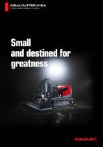 AQUA CUTTER 410A Hydrodemolition robot