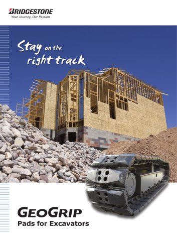 GEOGRIP Pads for Excavators