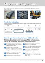 New Generation Features Rubber Tracks for Excavator-11