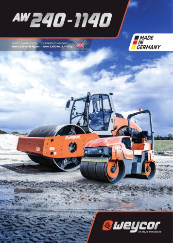 Tandem roller AW 240
