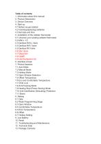 Breeze TV01 manual control datasheet-2