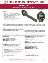 Model 26S Integrated Scintillator Frisker