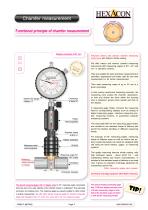 Precision interior and exterior chamfer measuring instruments-3