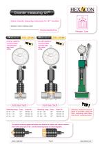 Precision interior and exterior chamfer measuring instruments-8