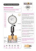 Precision measuring heads and chamfer measuring instruments-4
