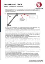User Manual_Goliath Davit / jib crane-8