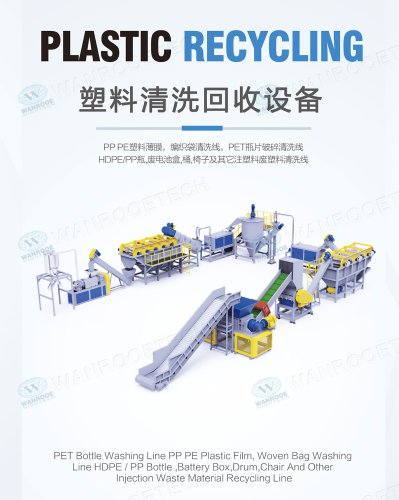 pet bottle washing line