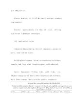 FEISU  Carbon fiber prepreg Technical parameters-6