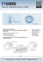 HERRINGBONE GEAR PUMP - EDP SERIES-2