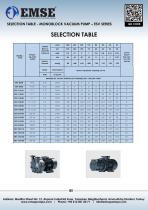MONOBLOCK WATER RING VACUUM PUMP - ESV SERIES-2