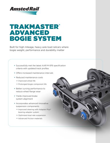 TRAKMASTER&reg; ADVANCED BOGIE SYSTEM