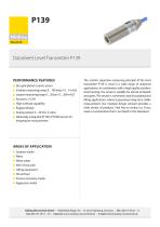 Capacitive level sensor - P139 - Nöding Messtechnik - for liquids ...