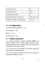 Automatic tempering machine 20 kg-3