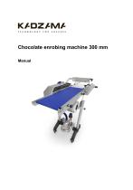 Chocolate enrobing machine 300 mm-1