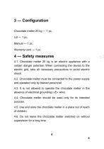Chocolate melter 20 kg-4