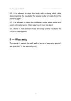 Incubator for cocoa butter crystals-10