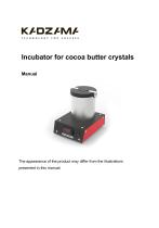Incubator for cocoa butter crystals-1