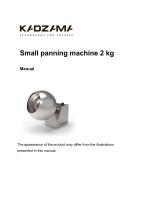 Small panning machine 2 kg-1