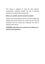 Small panning machine 2 kg-2