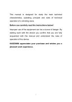Vibrating sieve-2