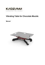 Vibrating Table for Chocolate Moulds-1