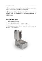 Wheeled mixer for chocolate-5